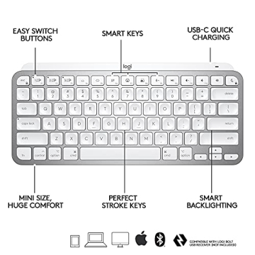 Logitech MX Keys Mini for Mac - Wireless Keyboard