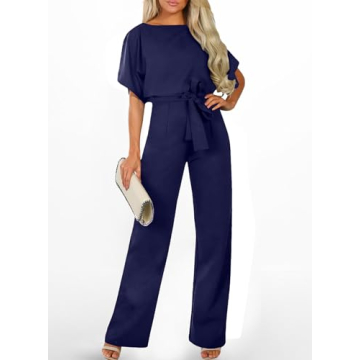 Happy Sailed Women’s Elegant Casual Jumpsuit for Any Occasion