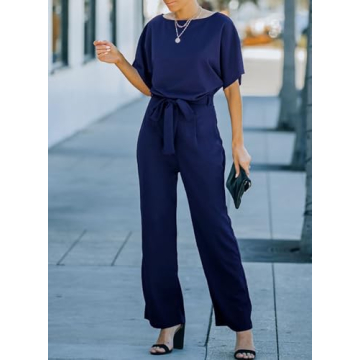 Happy Sailed Women’s Elegant Casual Jumpsuit for Any Occasion