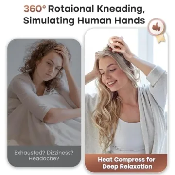 arboleaf Heated Scalp Massager for Stress Relief