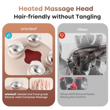 arboleaf Heated Scalp Massager for Stress Relief