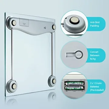 Etekcity Smart Scale with Bluetooth & Body Composition Metrics