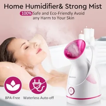 Amconsure Facial Steamer - Nano Ionic for Home Spa
