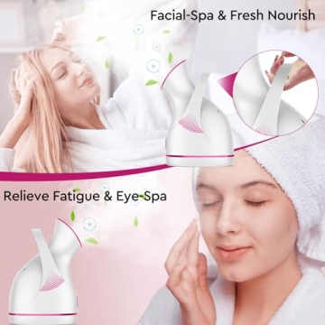 Amconsure Facial Steamer - Nano Ionic for Home Spa