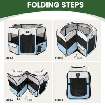 X-ZONE PET Playpen for Dogs, Cats, and More