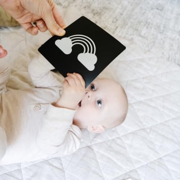 Spiggly High Contrast Baby Cards for Newborns and Infants