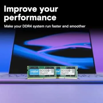 Crucial 32GB DDR4 RAM Upgrade for Gaming & Professionals