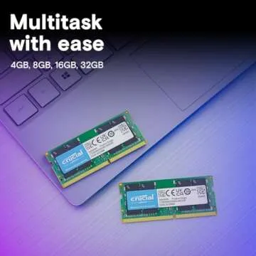 Crucial 32GB DDR4 RAM Upgrade for Gaming & Professionals