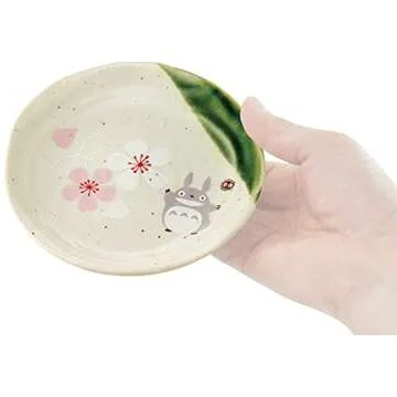 My Neighbor Totoro Cherry Blossom Plate - Studio Ghibli Gift