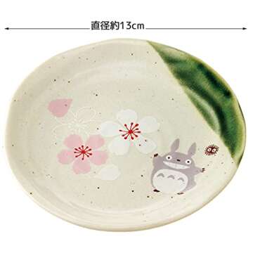 My Neighbor Totoro Cherry Blossom Plate - Studio Ghibli Gift