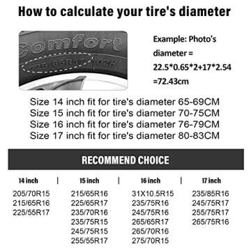 Spare Tire Cover for RV Trailer, Waterproof Leather Wheel Cover with American USA Flag, Camper Spare Tire Cover Fit for Jeep Wrangler Rv SUV Truck Travel Trailer 15"