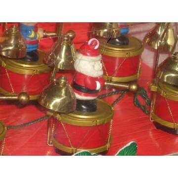 Mr. Christmas Vintage Santa's Marching Band Musical Holiday Display