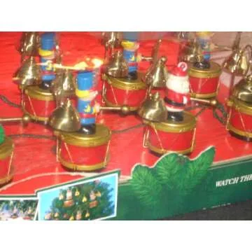Mr. Christmas Vintage Santa's Marching Band Musical Holiday Display