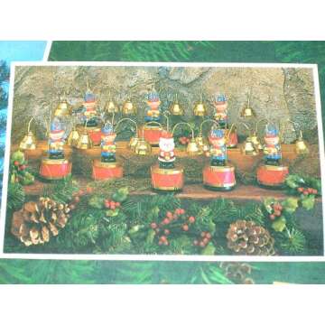 Mr. Christmas Vintage Santa's Marching Band Musical Holiday Display