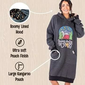 Shop Cozy Lazy One Oversized Hoodie for Stylish Comfort