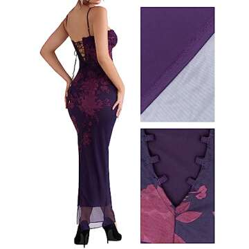 Elegant Women’s Backless Satin Maxi Dress – Perfect for Any Occasion