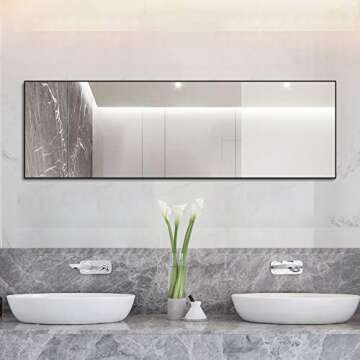 Stylish BEAUTYPEAK Full Length Mirror for Home Decor