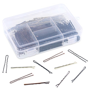 Swpeet 360 Hair Pins Kit - Bobby & U Pins with Storage Box