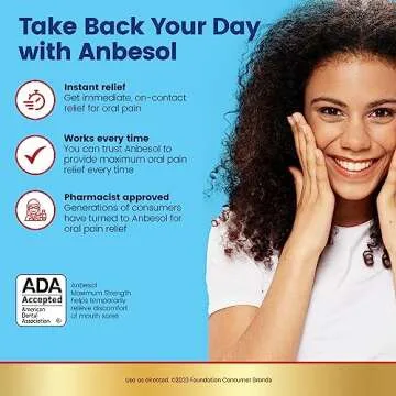 Anbesol Maximum Strength Oral Pain Relief Gel - Fast Relief