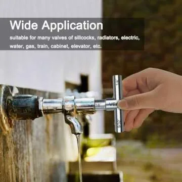 VEAPIZ 2PCS Multifunctional Water Utility Key Set