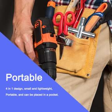 VEAPIZ 2PCS Multifunctional Water Utility Key Set