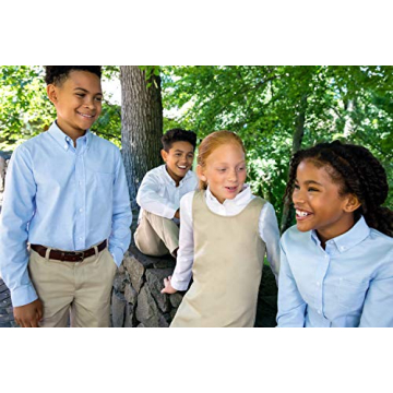 French Toast Toddler Pleated Jumper with Bow - Khaki