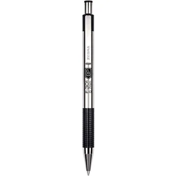 Zebra F-301 Stainless Steel Pens - Combo Pack of 6