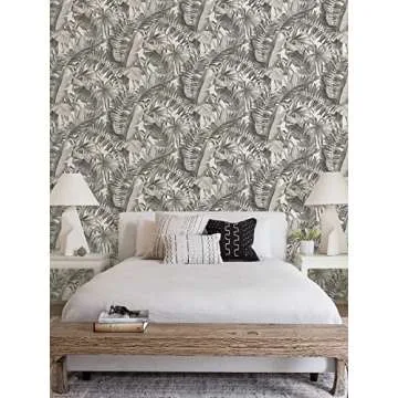 NuWallpaper Maui Peel & Stick Wallpaper - Tropical Design