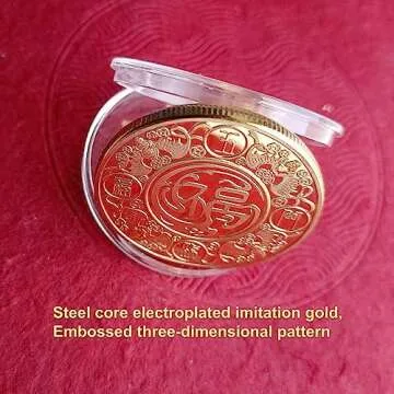 MOZART Cartoon Story Tooth Fairy Medallion Children's Tooth Changing Commemorative Gift Small Gift Golden Commemorative Coin