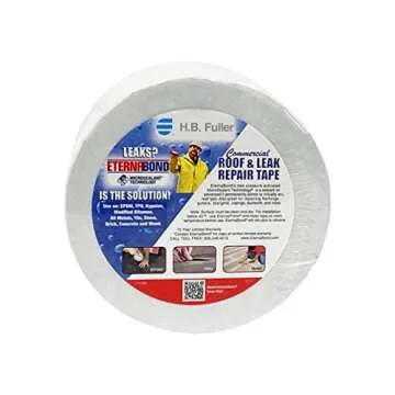 EternaBond RoofSeal White 4" x50' MicroSealant UV Stable RV Roof Seal Repair Tape | 35 mil Total Thi...