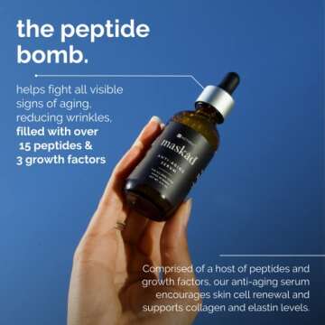 MASKĀD® Anti-Aging Multi-Peptide Facial Serum 2oz