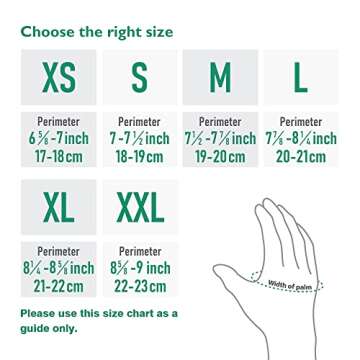 COOLJOB 2 Pairs Gardening Gloves for Women and Men, Bamboo Working Gloves Touchscreen, Grippy Nitrile Rubber Coated Work Gloves, Green/Black, Small Size (2 pairs S)