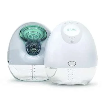 Elvie Double Pump & Breast Pump Shield (21mm) Bundle | Includes Elvie Double Silent Wearable Breast Pump w/App & Elvie Pump Breast Shield (21mm, 2-Pack)