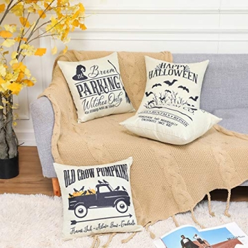 Cute PSDWETS Halloween Decorative Pillow Covers