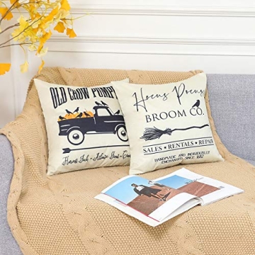 Cute PSDWETS Halloween Decorative Pillow Covers