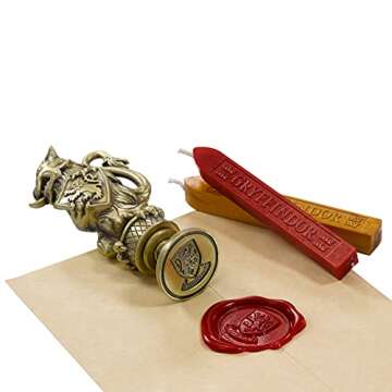 Harry Potter Gryffindor Wax Seal - Authentic Diecast Merchanise