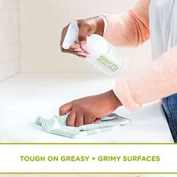 Sapadilla Multi-Surface Countertop Spray - Rosemary + Peppermint - Made with 100% Pure Essential Oil Blends, Multi-Purpose Household Cleaner, Aromatic, Plant Based, Biodegradable, 16 Ounce (Pack of 1)