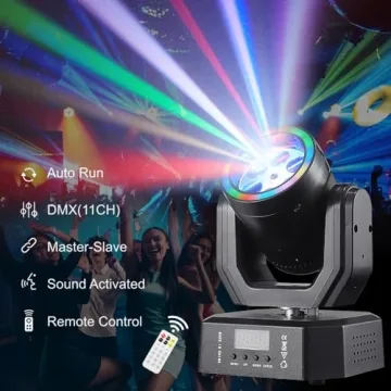 Olaalite 30W Mini Moving Head Light Ideal for Parties