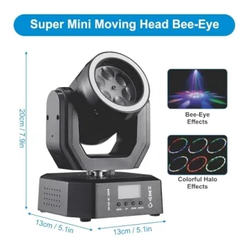 Olaalite 30W Mini Moving Head Light Ideal for Parties