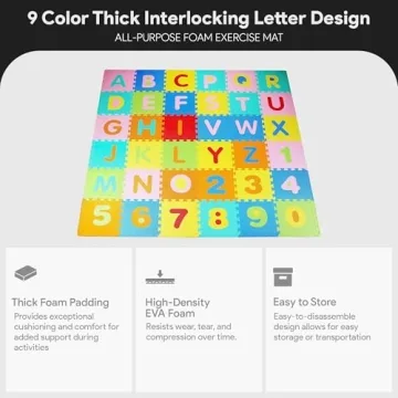 Colorful BalanceFrom Kid's Puzzle Play Mat for Learning