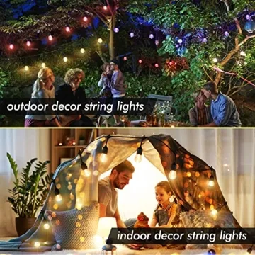 Color Changing IPStank Outdoor String Lights for Any Occasion