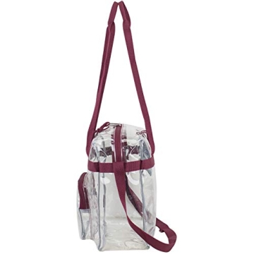 Eastsport Clear Stadium Bag with Reinforced Straps