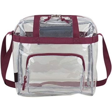 Eastsport Clear Stadium Bag with Reinforced Straps