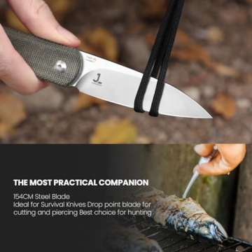 Kizer XL Feist Folding Knife 154CM Steel Blade EDC