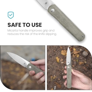 Kizer XL Feist Folding Knife 154CM Steel Blade EDC