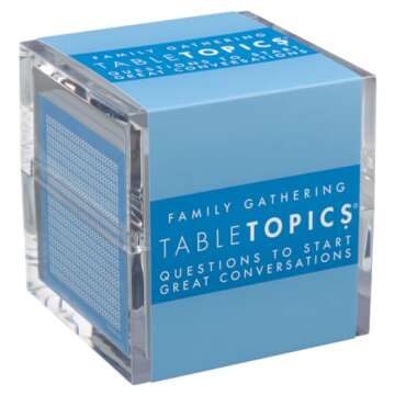 TableTopics Family Gathering - 135 Conversation Starter Question Cards for Family Parties & Reunions...