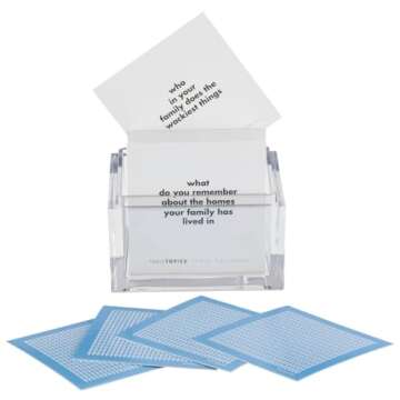 TableTopics Family Gathering - 135 Conversation Starter Question Cards for Family Parties & Reunions to Share Family Stories & Increase Bonding