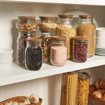 Ball® Wooden Jar Lids for Stylish Pantry Storage