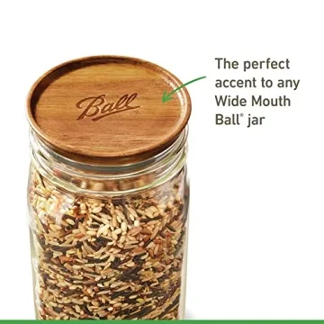 Ball® Wooden Jar Lids for Stylish Pantry Storage