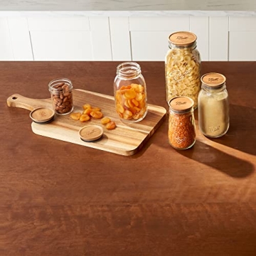 Ball® Wooden Jar Lids for Stylish Pantry Storage